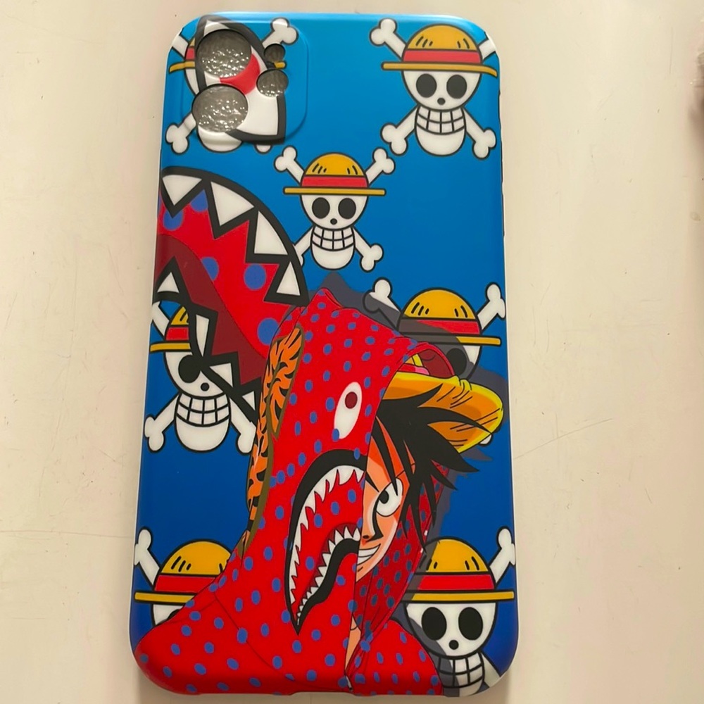 One piece Luffy Bape iPhone 11 case